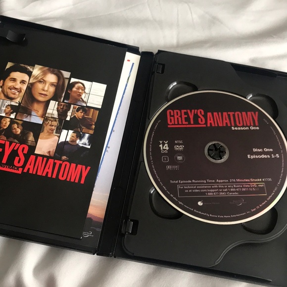 🎀🛍bundle and save Grey’s Anatomy season 1 DVDs - Picture 2 of 5